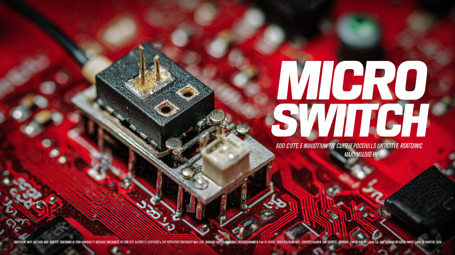 How to Choose the Best Micro Switch for Your Industrial Automation Needs: A Comprehensive Guide