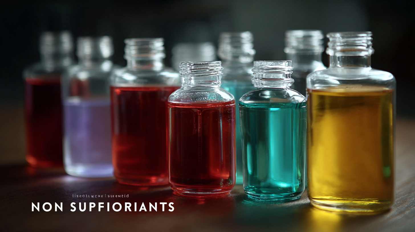 10 Essential Tips for Sourcing the Best Non Ionic Surfactants Worldwide