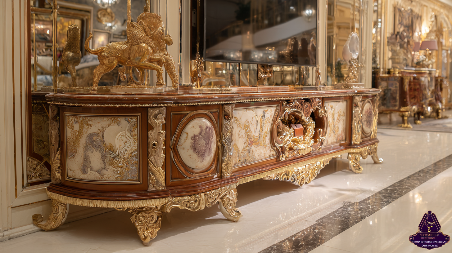 World Class Craftsmanship in Best Tv Console Table Made in China for the Global Market