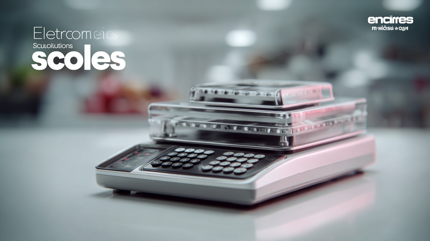 Innovative Solutions for Choosing the Best Electronic Scales for Your Business