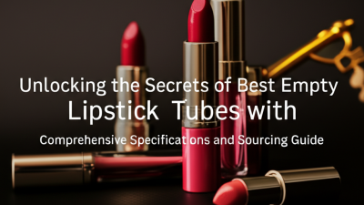 Unlocking the Secrets of Best Empty Lipstick Tubes with Comprehensive Specifications and Sourcing Guide