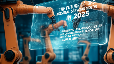 The Future of Best Industrial Servo Motor in 2025 Emerging Technologies and Comprehensive Guide for Global Buyers