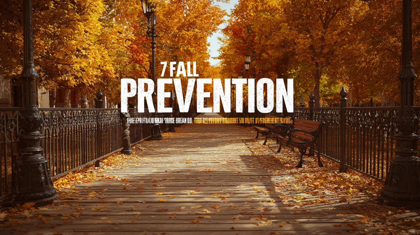 7 Compelling Reasons Why Best Fall Prevention Products Are Essential for Global Buyers