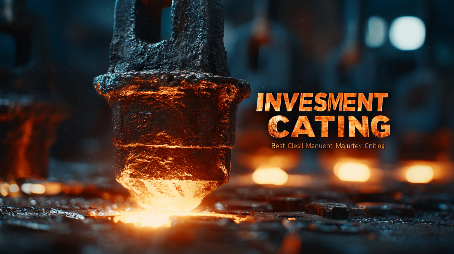 Unmatched Quality in Global Manufacturing with Best Investment Casting Services from China