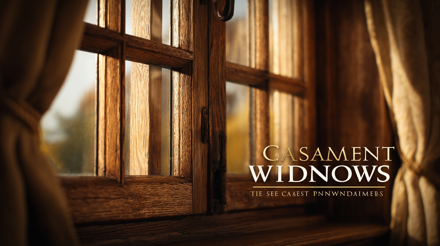 Solutions for Choosing the Best Wood Casement Windows for Your Projects