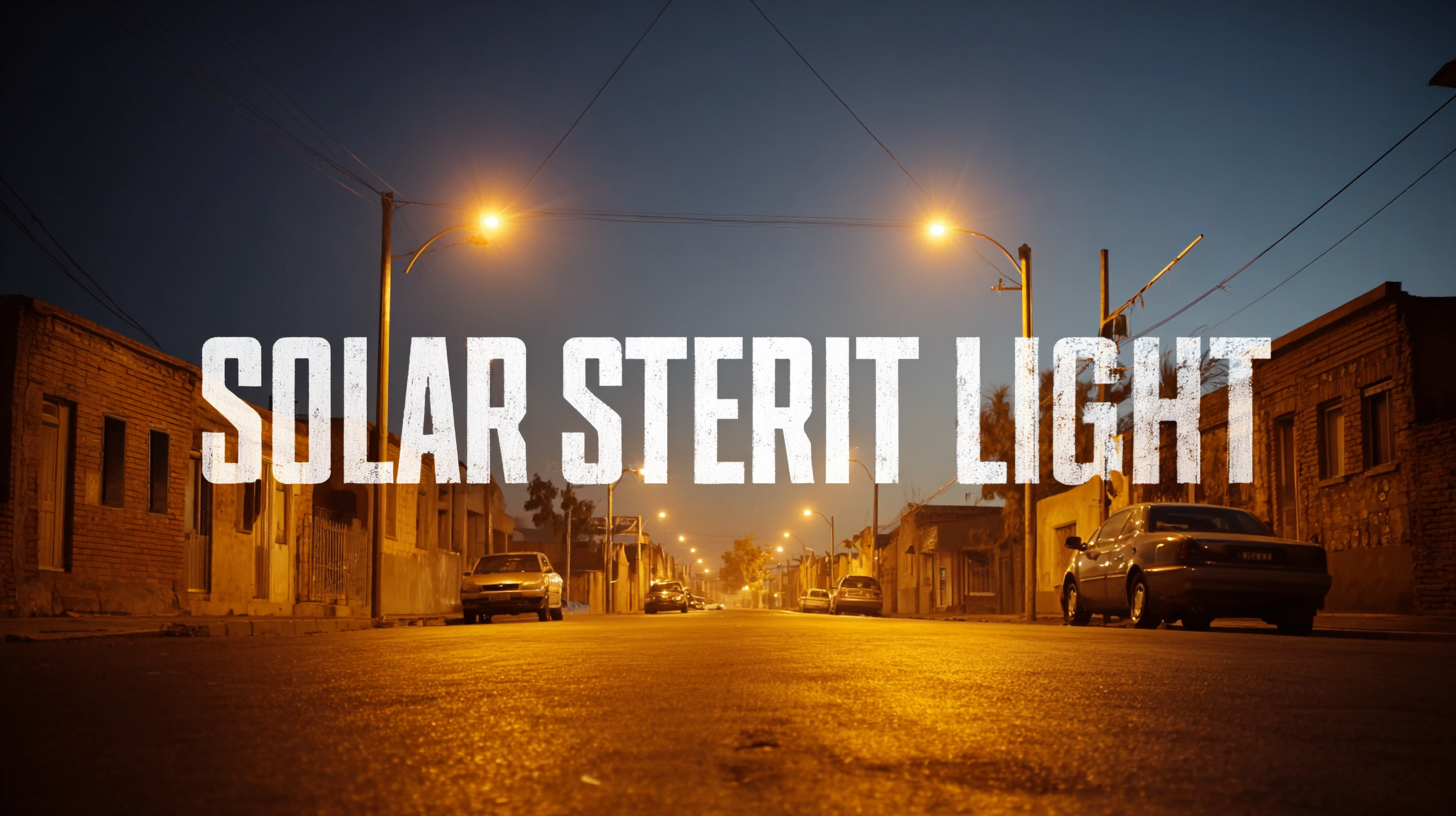 Exploring Alternative Solar Street Light Options for Global Buyers