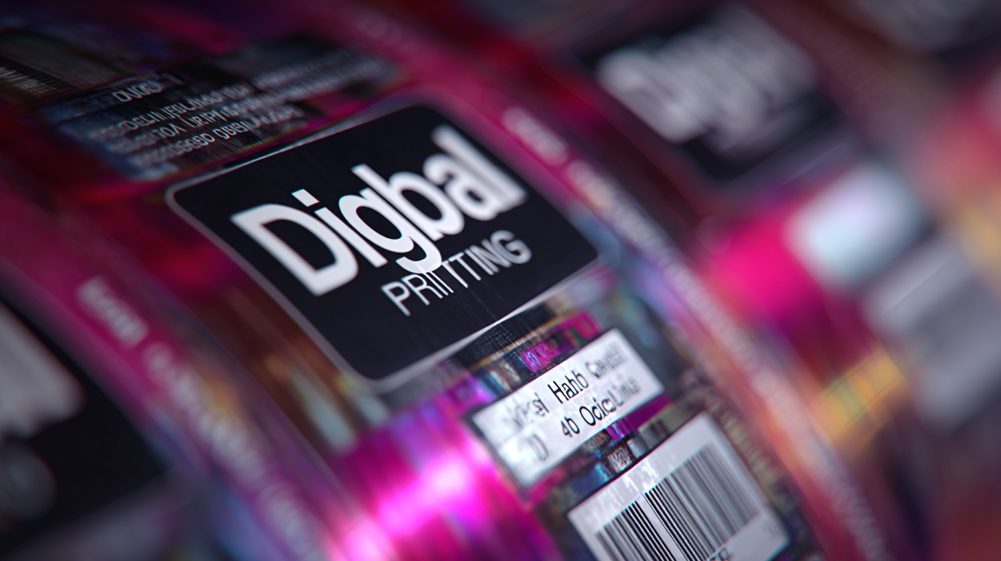 Excellence in Digital Label Printing Crafted in China for Global Impact