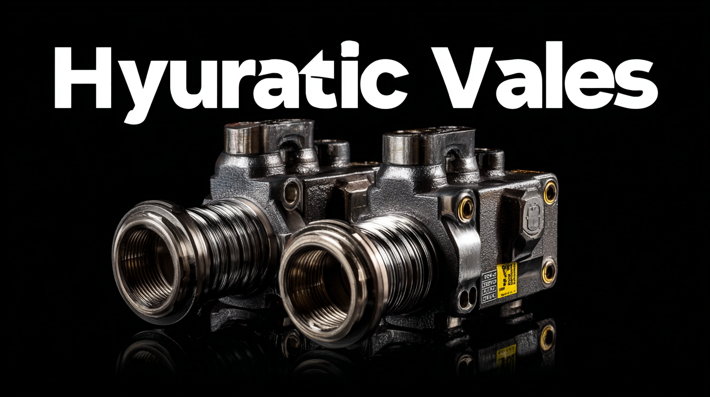 Innovative Solutions for Achieving Optimal Performance with Best Hydraulic Valves