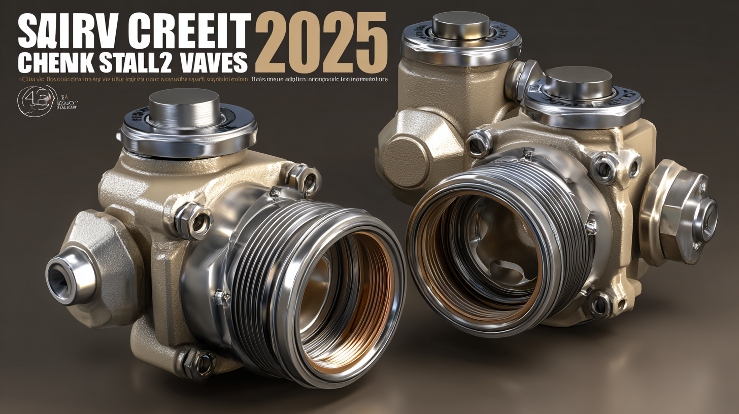 Market Trends for Best Spring Check Valves in 2025 and Innovations Shaping the Future