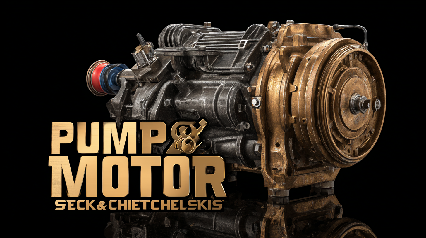 Ultimate Checklist for Selecting the Best Pump and Motor for Your Needs