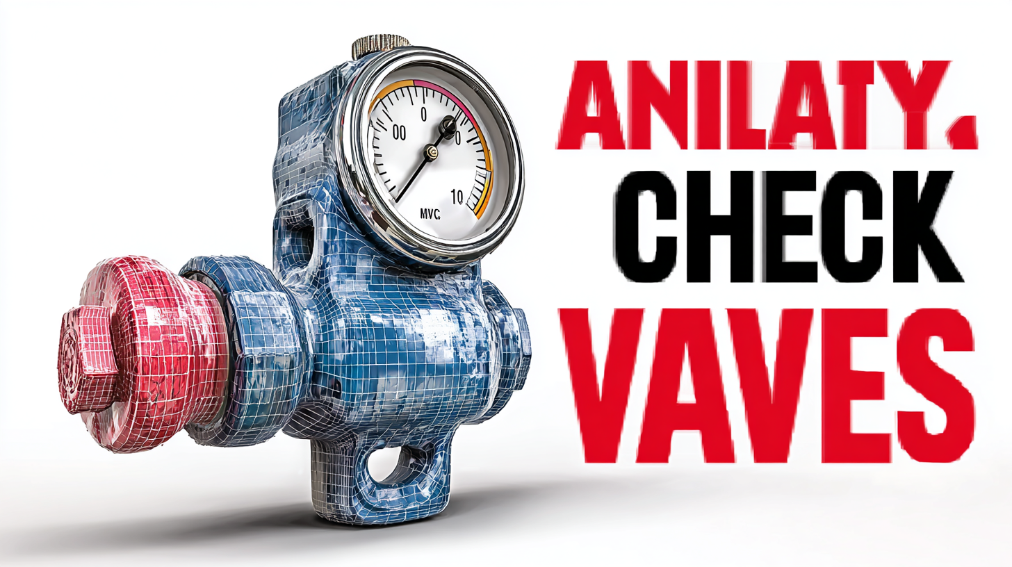 Comparative Analysis of the Top 5 Best Swing Check Valves: Efficiency and Performance Metrics Revealed