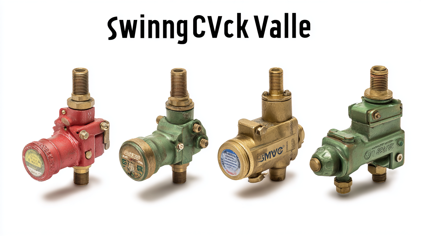 Comparative Analysis of the Top 5 Best Swing Check Valves: Efficiency and Performance Metrics Revealed