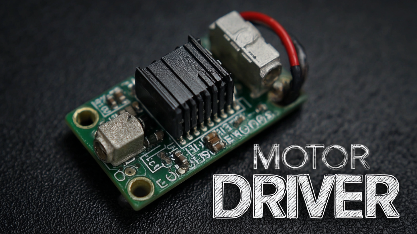 5 Proven Tips to Choose the Best Motor Driver for Your Needs
