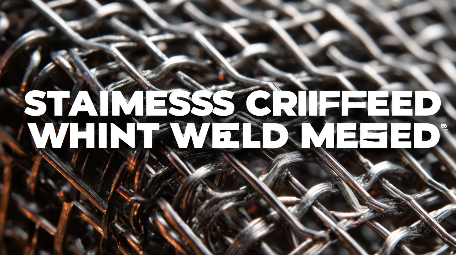 Ultimate Guide to Choosing the Best Stainless Crimped Wire Mesh for Your Industrial Needs
