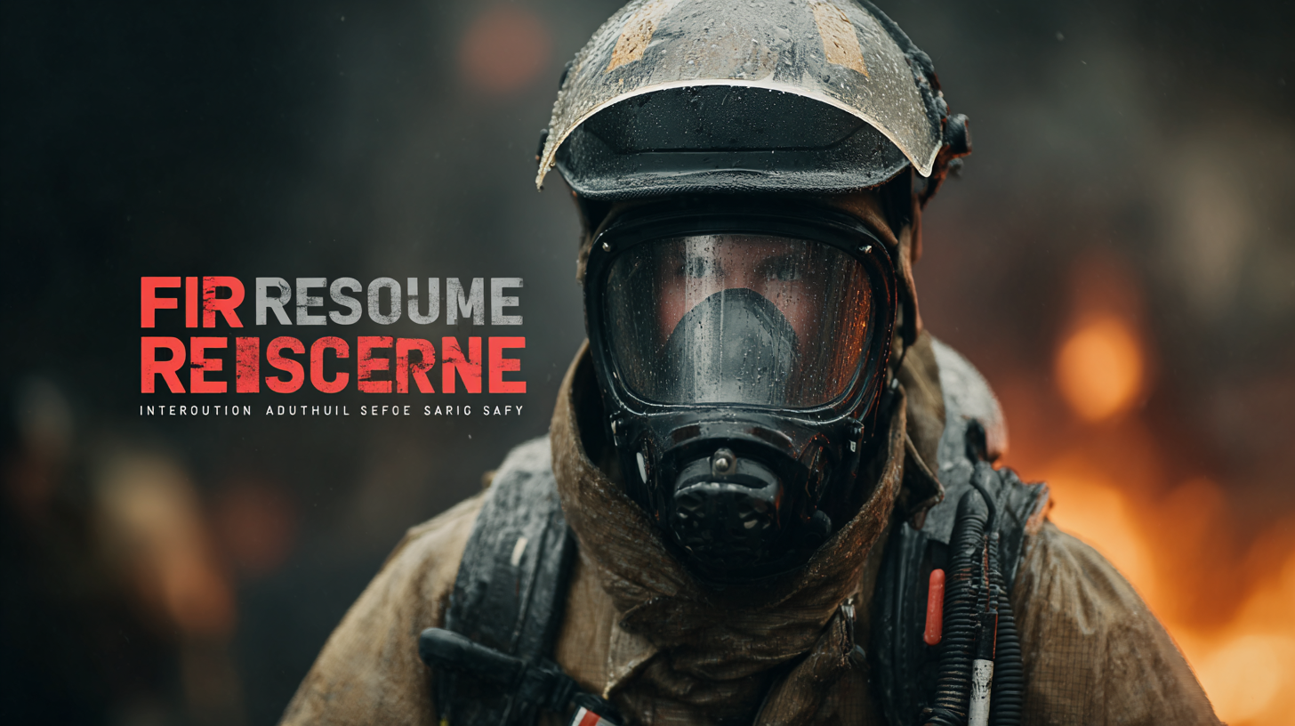 Exploring Innovative Alternatives in Fire Rescue Equipment for Enhanced Safety