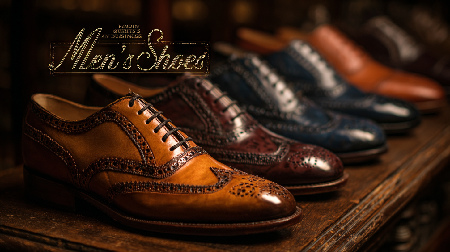 Finding Quality Suppliers for the Best Chaussures Hommes in Your Business
