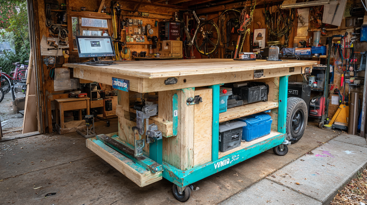 7 Compelling Reasons Why the Best Work Bench on Wheels Revolutionizes Your Workspace Efficiency
