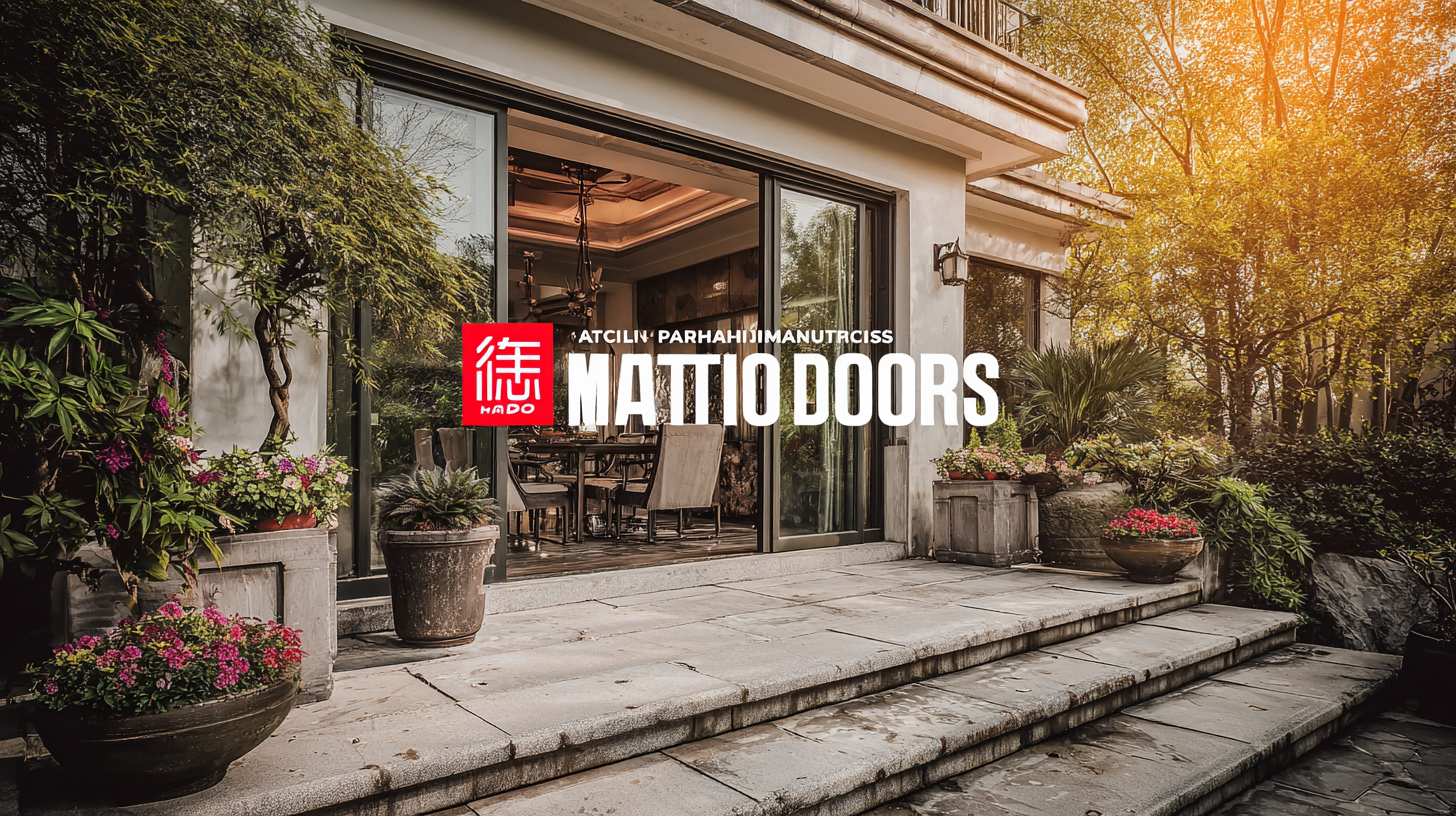 Reliable Chinese Manufacturing of the Best Patio Doors for Global Buyers