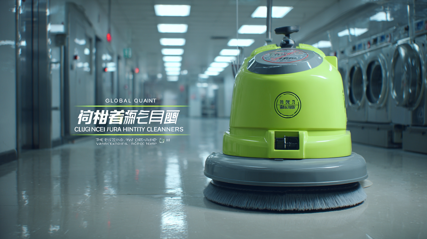 Global Trust in Quality Chinese Manufacturing of Best Commercial Floor Cleaners