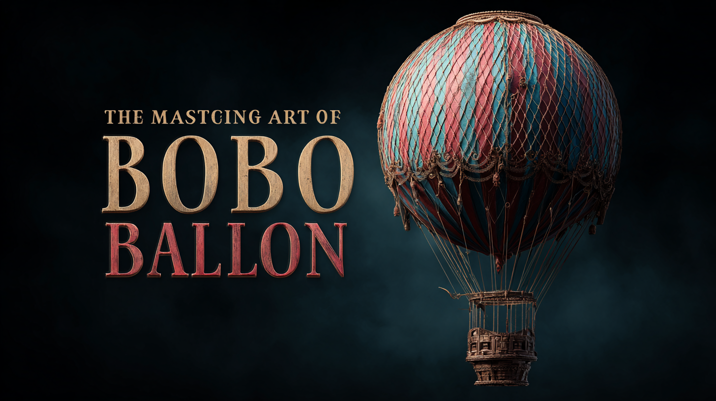 Mastering the Art of Creating the Best Bobo Balloon