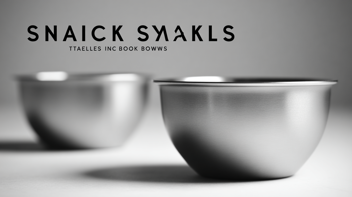 Ultimate Guide to Choosing the Perfect Stainless Steel Snack Bowls for Your Home