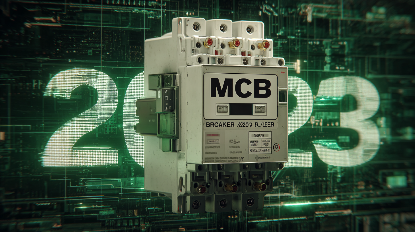 Navigating Global Trends in 2025 with the Best Mcb Breaker for Optimal Performance