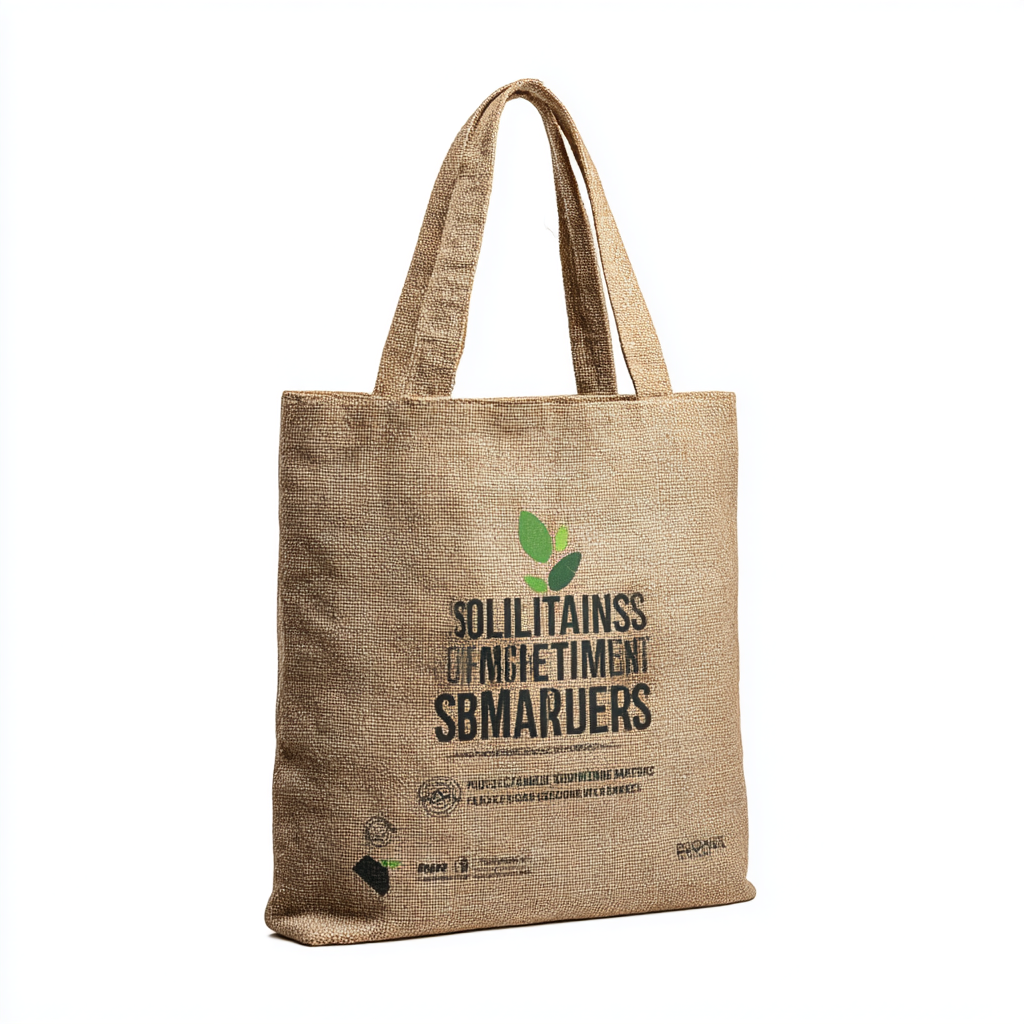 Solutions for Sustainable Marketing: Leveraging Best Jute Tote Bags for Eco-Conscious Brands