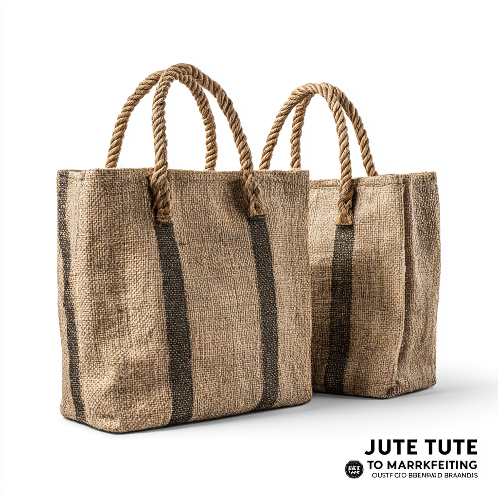 Solutions for Sustainable Marketing: Leveraging Best Jute Tote Bags for Eco-Conscious Brands