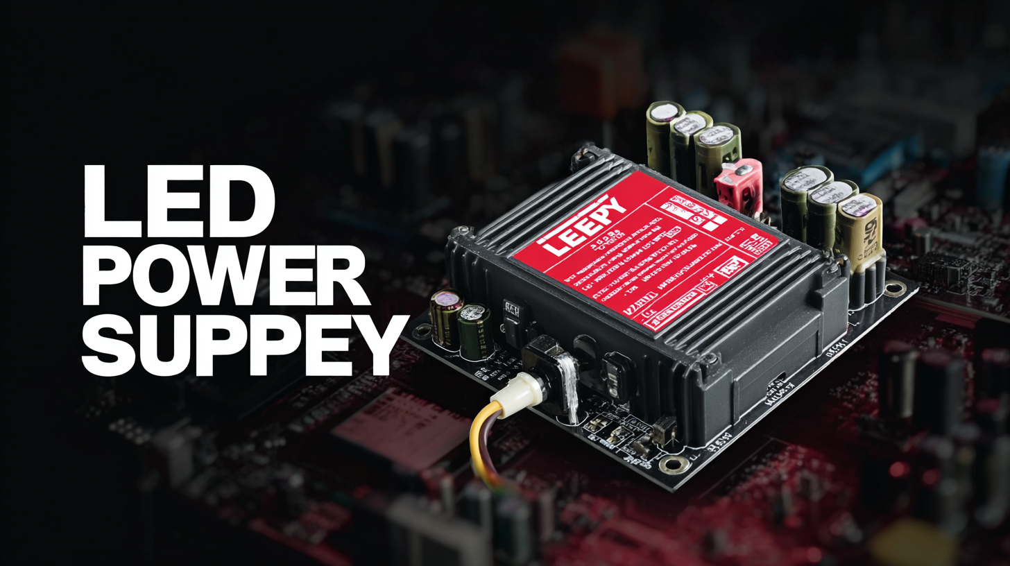 Elevate Your Business with Best Led Power Supply from China's World Class Manufacturing Expertise
