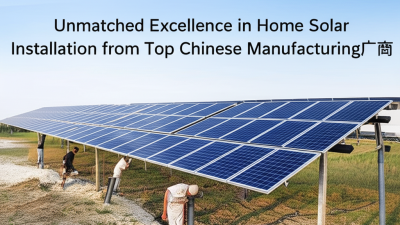 Unmatched Excellence in Home Solar Installation from Top Chinese Manufacturing厂商