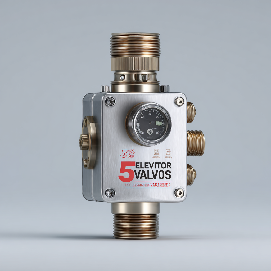 5 Reasons Why Our Best Elevator Valve Outperforms Competitors by 35% in Efficiency
