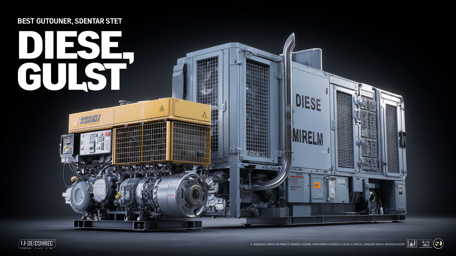 Ultimate Guide to Best Diesel Generator Set: Key Technical Specs and How to Choose the Right One for Your Needs