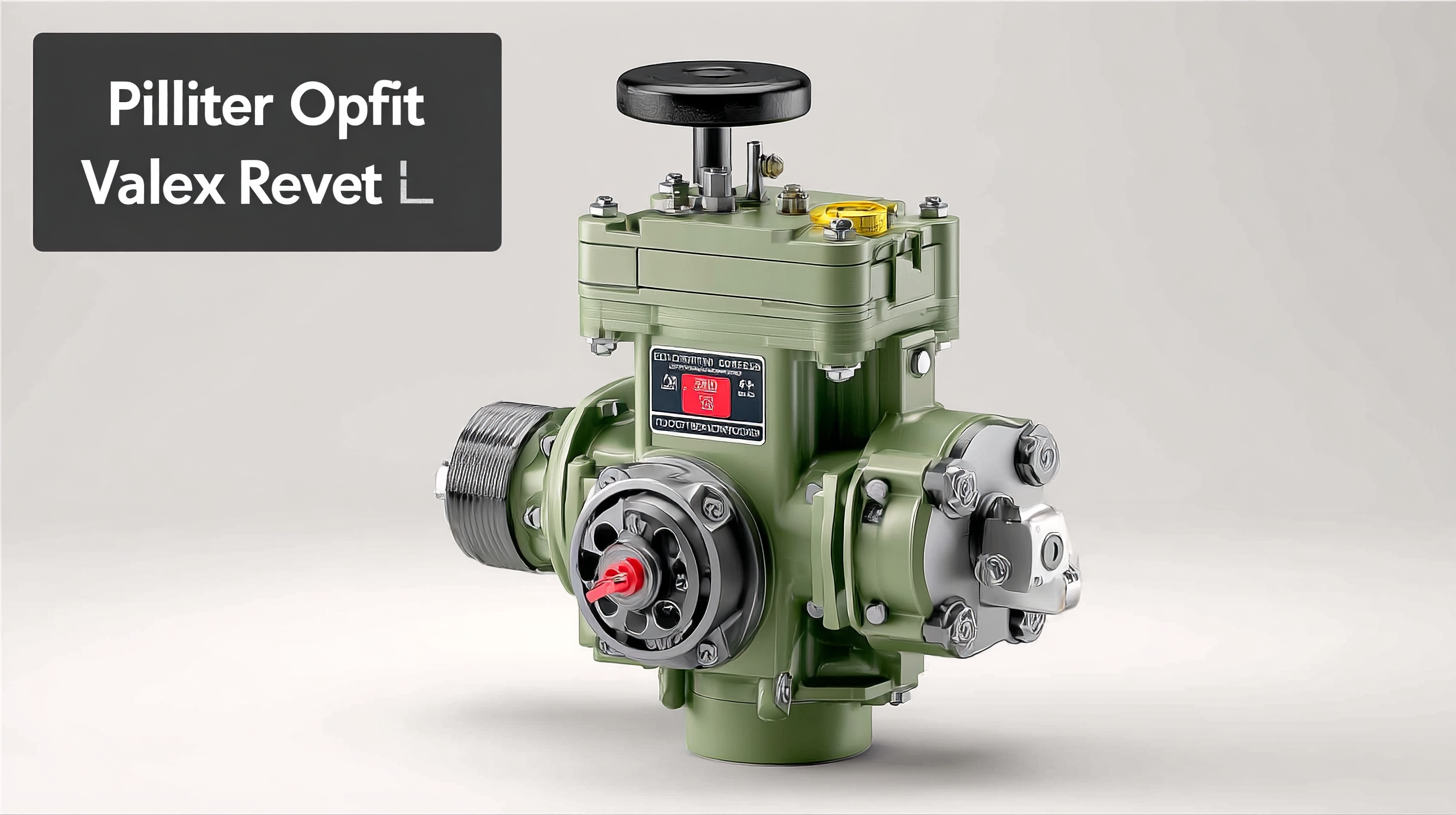 Ultimate Guide to Choosing the Best Pilot Operated Relief Valve for Your Applications