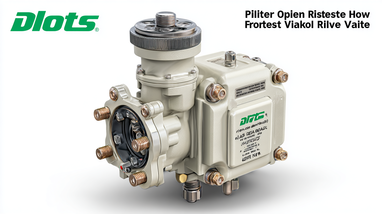 Ultimate Guide to Choosing the Best Pilot Operated Relief Valve for Your Applications