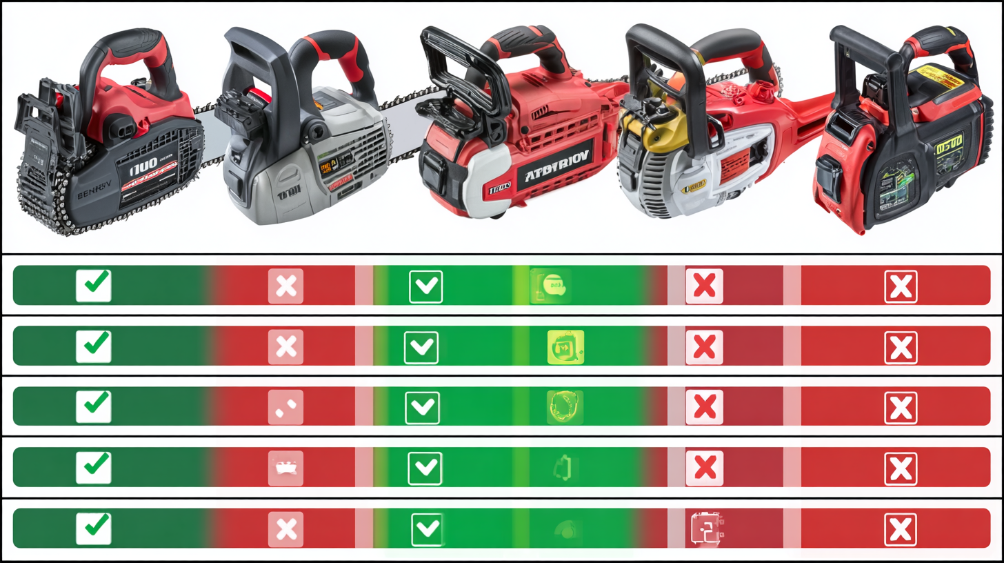 Choosing the Right Manufacturer: A Comprehensive Comparison for the Best Cordless Chain Saw
