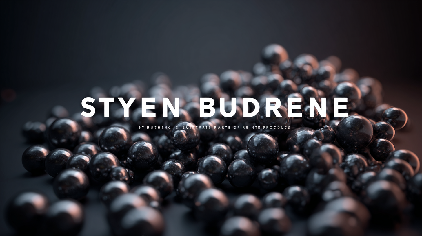 Finding the Right Manufacturer for Best Styrene Butadiene Rubber Products
