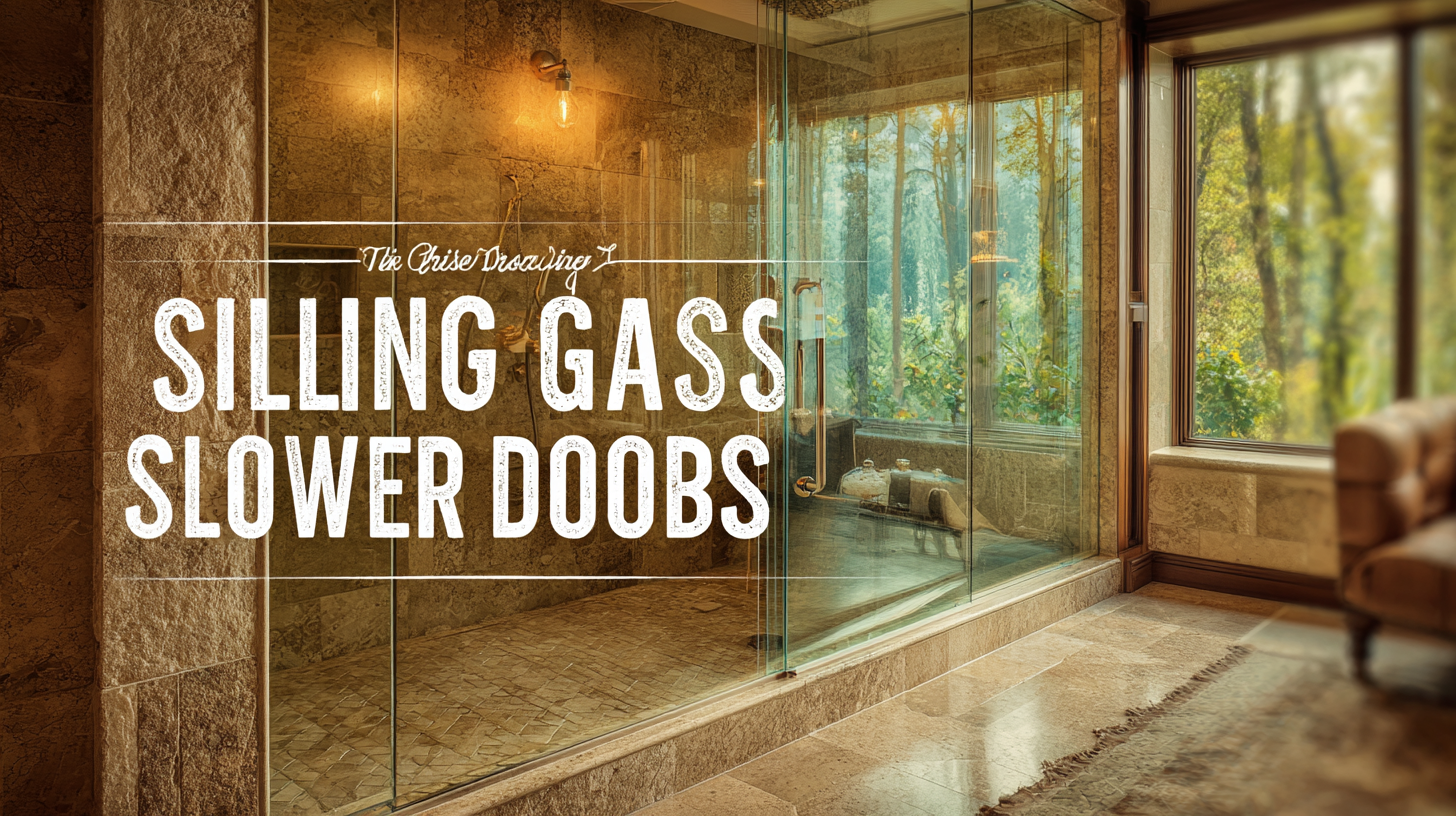 The Ultimate Guide to Choosing the Best Sliding Glass Shower Doors for Your Luxury Bathroom