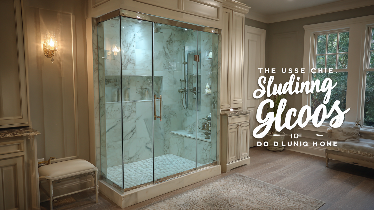 The Ultimate Guide to Choosing the Best Sliding Glass Shower Doors for Your Luxury Bathroom