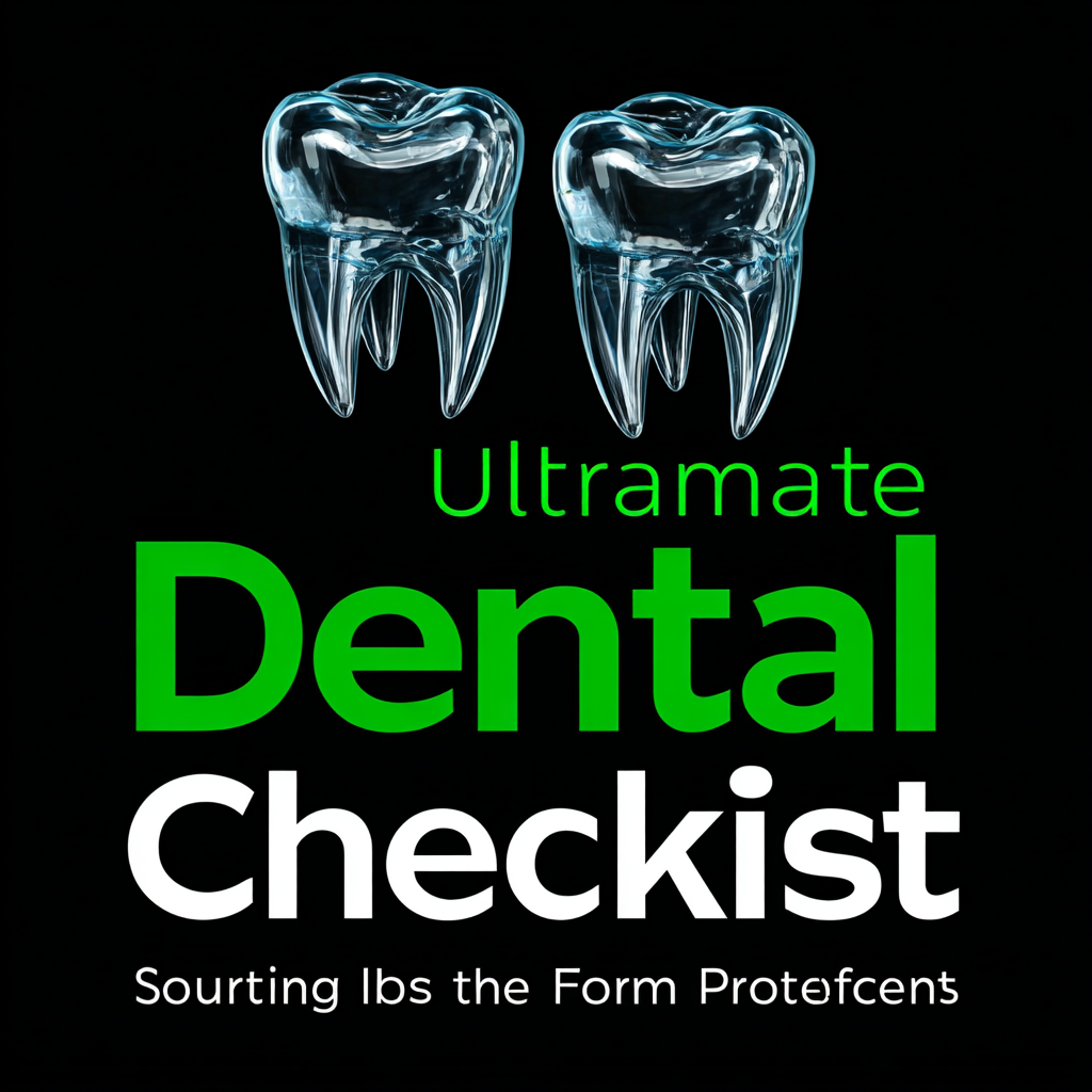 Ultimate Checklist for Sourcing the Best Dental Items for Your Practice
