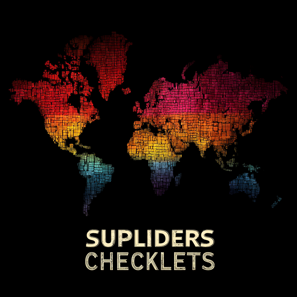 Essential Checklist for Finding the Best Suppliers Worldwide