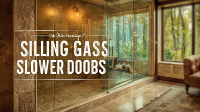 The Ultimate Guide to Choosing the Best Sliding Glass Shower Doors for Your Luxury Bathroom
