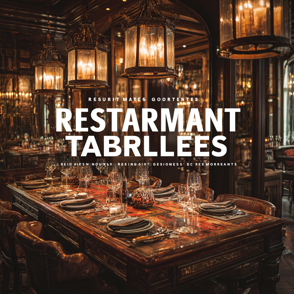 From China to Global Markets: Elevating Dining Experiences with the Best Restaurant Tables