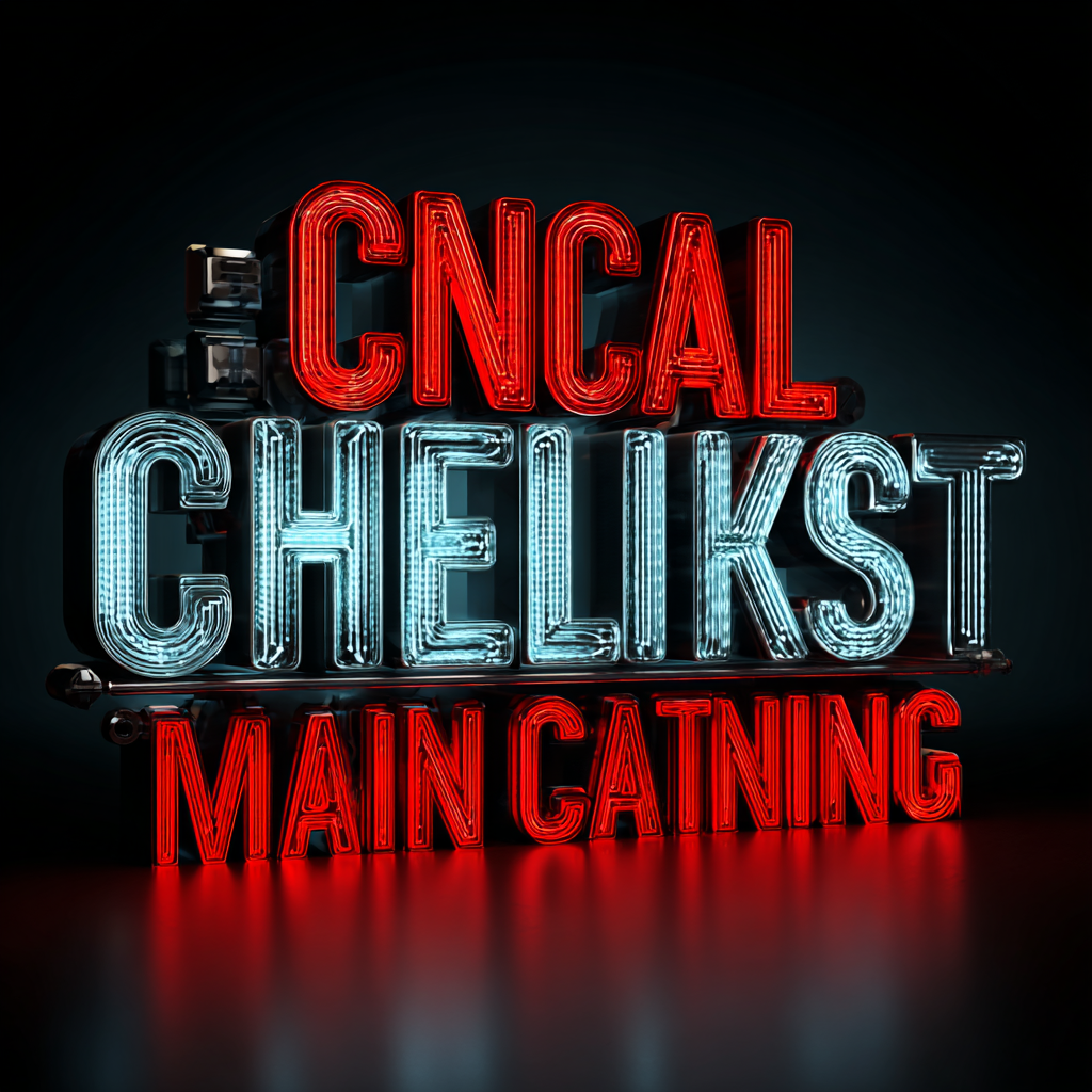 Essential Checklist for Selecting the Best Metal Cutting CNC Machine