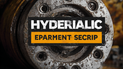 Top Strategies for Selecting the Best Hydraulic Equipment Repair Services Worldwide