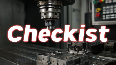 Essential Checklist for Selecting the Best Metal Cutting CNC Machine