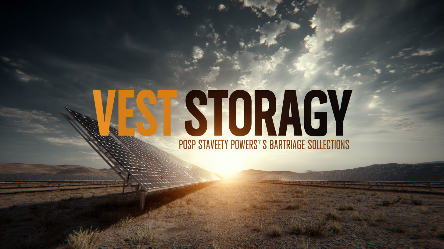 Top Strategies for Maximizing Efficiency with Best Solar Pv and Battery Storage Solutions