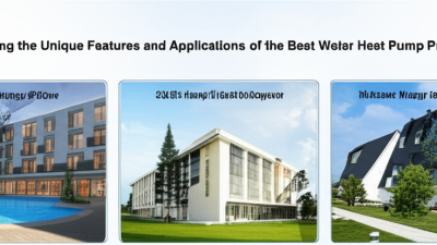 Exploring the Unique Features and Applications of the Best Water Heat Pump Products