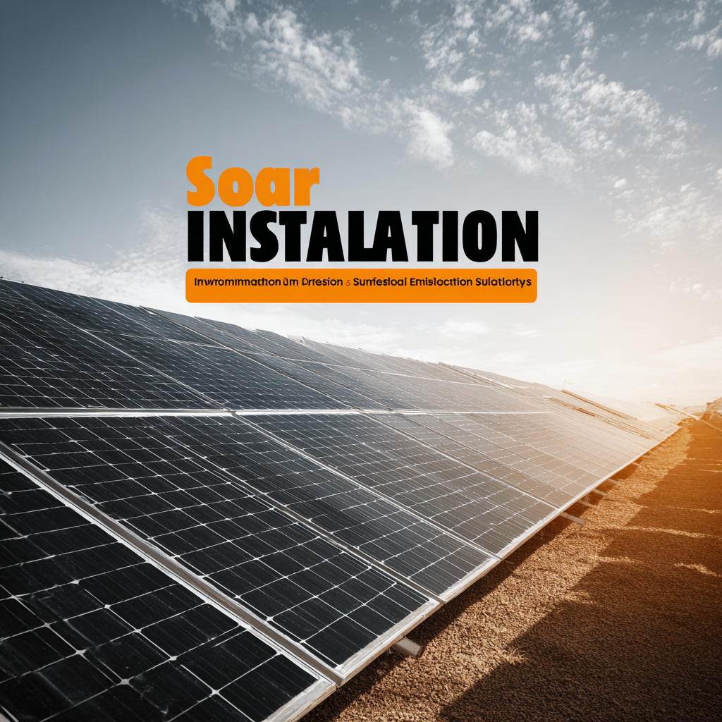 Embracing Tomorrow: Innovations in Best Solar Installation for Sustainable Energy Solutions