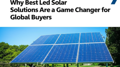 7 Compelling Reasons Why Best Led Solar Solutions Are a Game Changer for Global Buyers