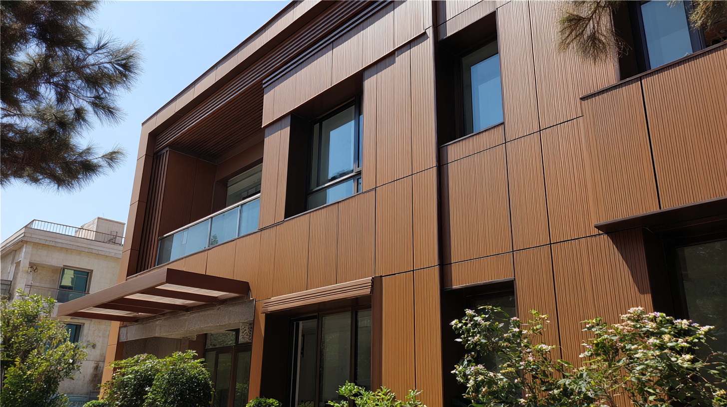 Global Pride in Manufacturing Innovative Wpc Cladding Wall Panels from China